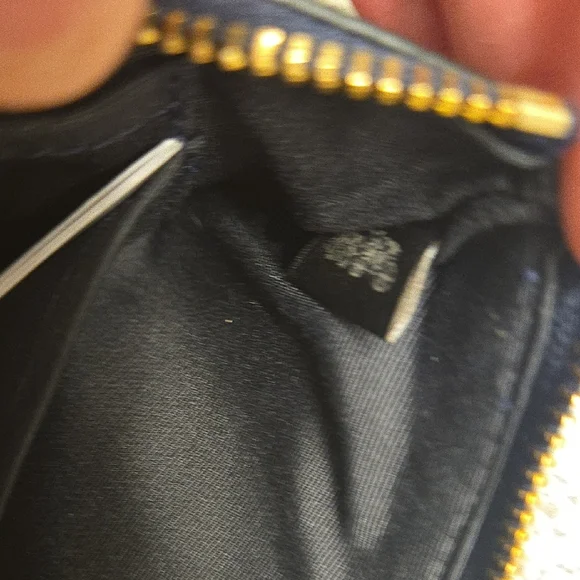 Coach Essential Small Wallet- Dark Navy Leather Wristlet, NWOT - Picture 9 of 9